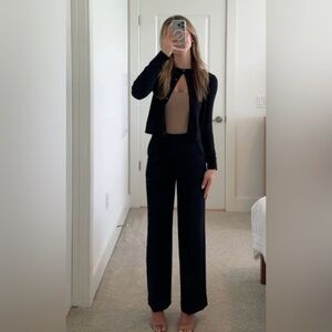 Banana Republic Martin Fit Classic Black Dress Pants